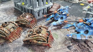 Craftworld Eldar Vs Death Guard Tournament Practice Warhammer 40K Battle Report