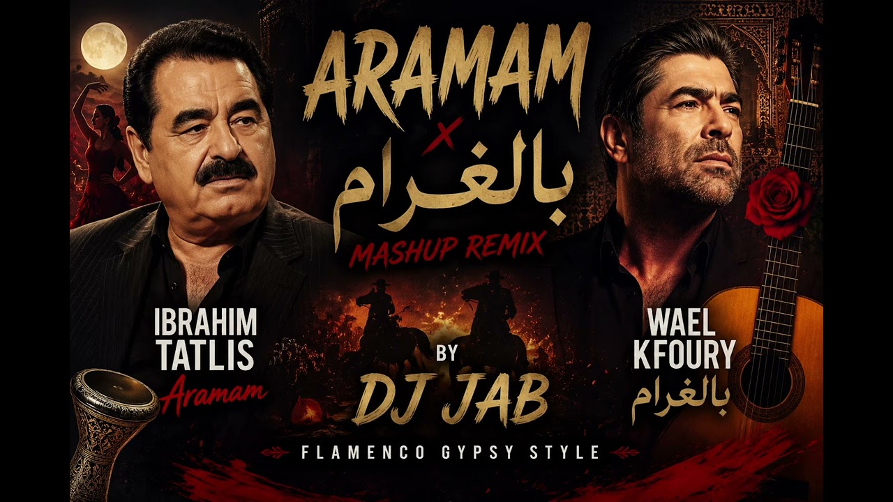 ARAMAM x بالغرام – Ibrahim Tatlıses & Wael Kfoury (Mashup Remix) | DJ JAB | Flamenco Gypsy Style auf YouTube ansehen ARAMAM x بالغرام – Ibrahim Tatlıses & Wael Kfoury (Mashup Remix) | DJ JAB | Flamenco Gypsy Style auf YouTube ansehen