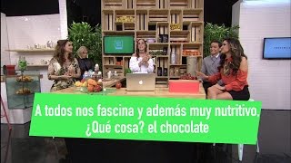 Los beneficios del chocolate