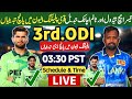 Pakistan vs Sri Lanka 3rd ODI 2025: Schedule, Playing XI & Key Team Changes π