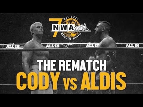 NWA 70: Cody Rhodes vs. Nick Aldis (NWA World Heavyweight Championship)