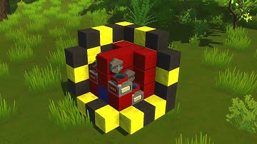 Smallest WASD controller in Scrap Mechanic (at the moment)
