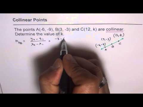 Find Coordinates of Collinear Point