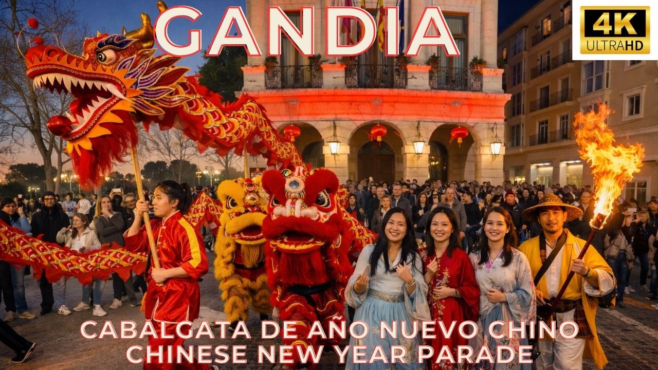 Chinese New Year Gandía 2026 | Año Nuevo Chino Parade Spain