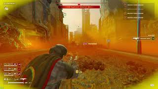 1000+ kills dropping into a Super Helldive City with a level 19 Cadet