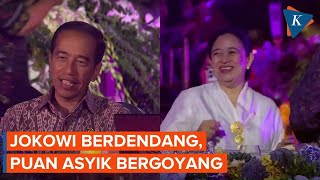 'Sayang' Sukses Bikin Jokowi Bernyanyi dan Puan Bergoyang