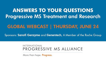 Answers to your Questions: Progressive MS Treatment and Research