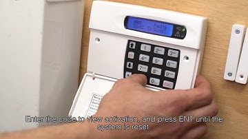 How to reset Menvier alarm - TS690, TS700 and TS900 alarm models