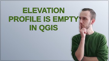 Gis: Elevation Profile is empty in QGIS