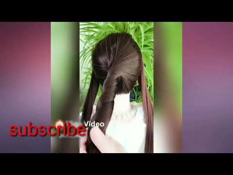 Party Hairstyle 2018 For Young Girls || लड़की के बालों की नई हेयर स्टाईल Part 1