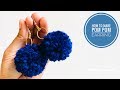 How to make Pom Pom earring || Latest Pom Pom earring design ||JA Jewelry &amp; Crafts