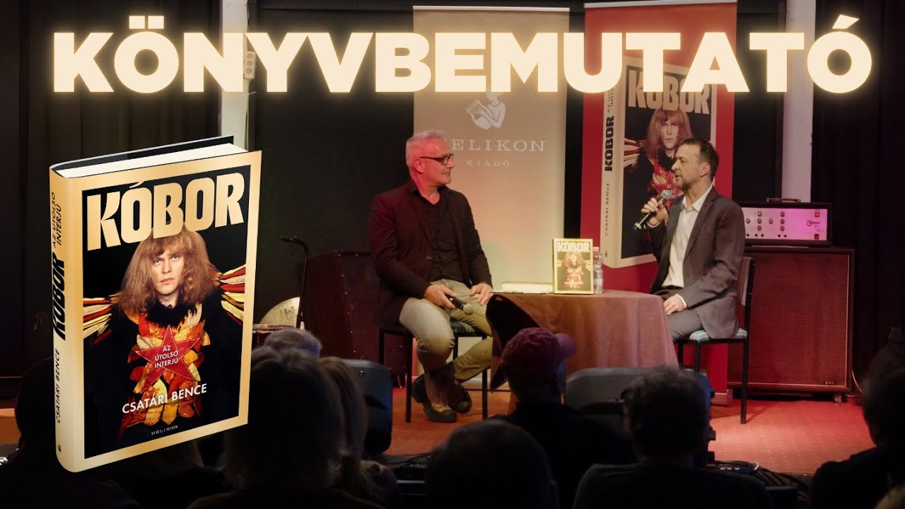 KÓBOR – Az utolsó interjú – Az Omega énekeséről szóló könyv bemutatója