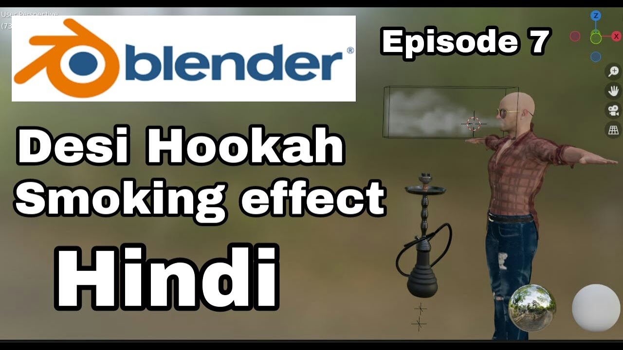Blender Desi Hookah Smoking Effect Blender Hookah Animation And Other