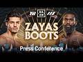 Xander Zayas vs Jaron 'Boots' Ennis Press Conference LIVE | DAZN x talkSPORT Boxing