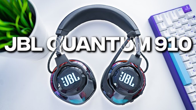 JBL Q910XWLBLKGRN Quantum 910P Console Wireless Black/Green On-Ear  Headphones
