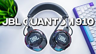 The Most Feature Packed Gaming Headset? - JBL Quantum 910 Wireless