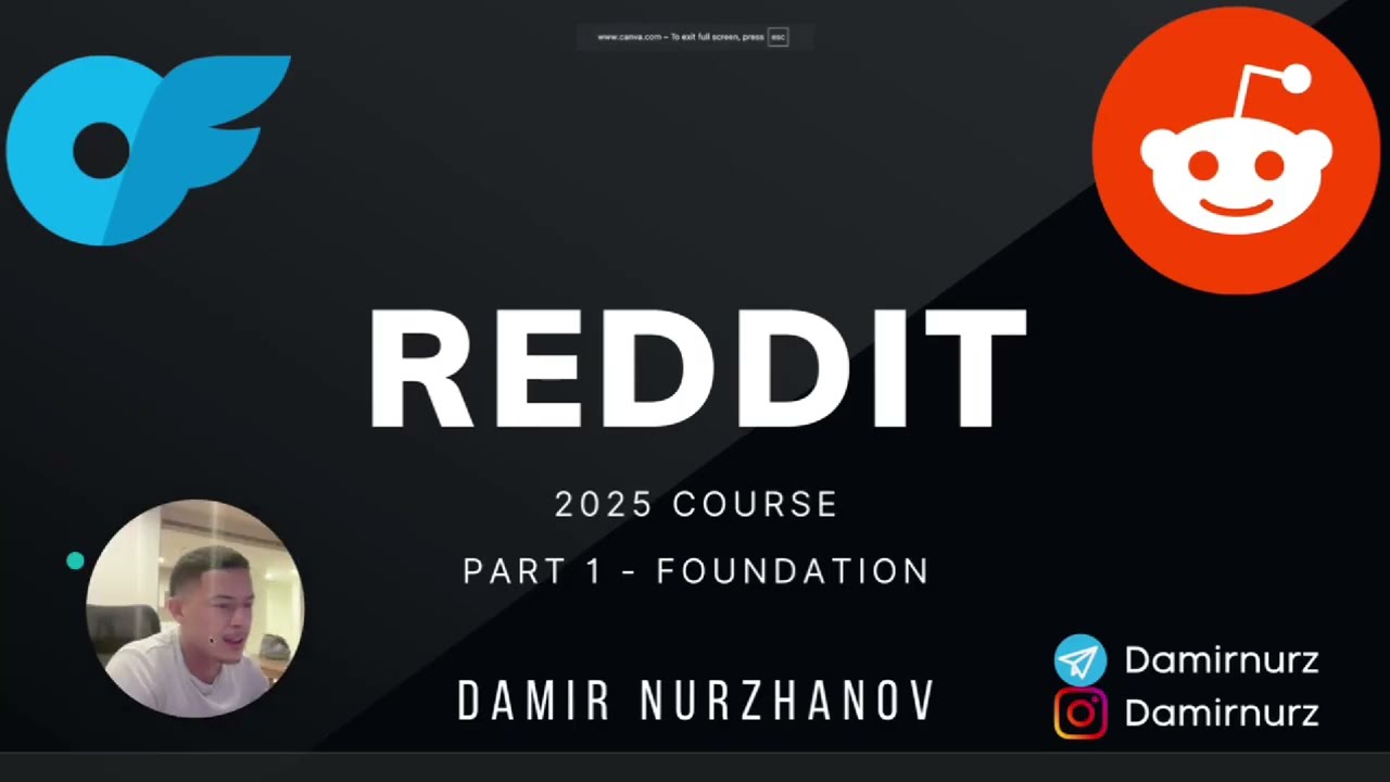 OFM Reddit Course 2025 - Part 1