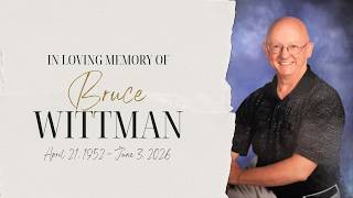 Mass of Christian Burial - Bruce Anthony Wittman, 4-21-2026 Holy Spirit Catholic Church