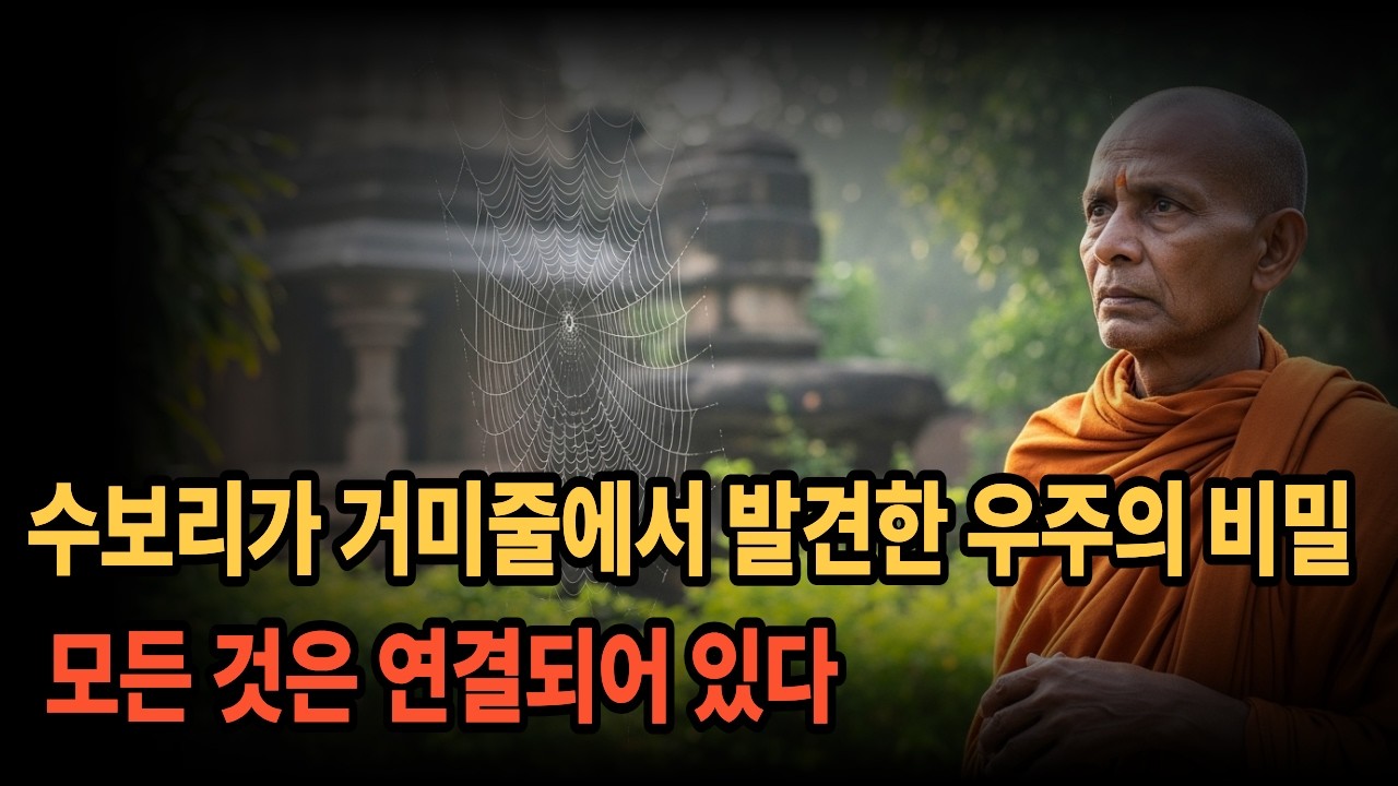 수보리가 거미줄에서 발견한 우주의 비밀 ㅣ 모든 것은 연결되어 있다