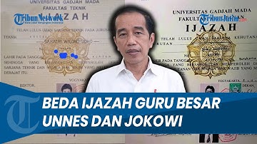DI TENGAH POLEMIK! Viral Guru Besar Unnes Bagikan Ijazah S1 UGM, Ini Bedanya dengan Milik Jokowi