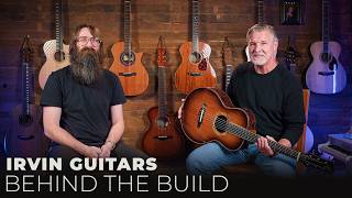 Behind the Build | Wayne Irvin Johnson of Irvin Guitars — Two Super Parlors, One Builder's Story