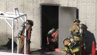 Firefighting Study: Impacts of Crew Sizes and Arrival Times