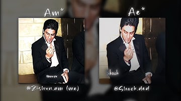 ALIGHT MOTION VS AFTER EFFECT | SRK EDIT FREE PRESET | REMAKE @Shock.ded