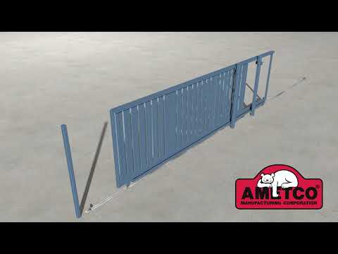 Ametco V-Wheel Roller Gates