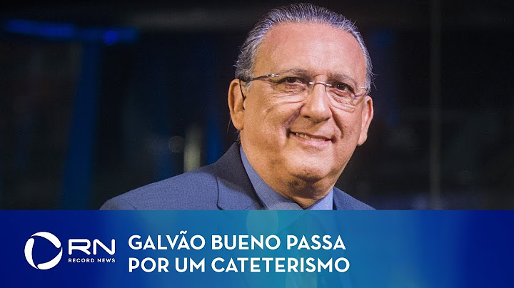 Galvão Bueno passa mal em Lima e não vai narrar final de Libertadores