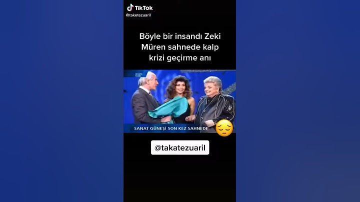 Zeki Müren Kalp Krizi Gecirme Anı
