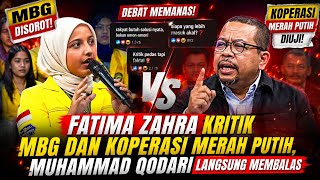 FATIMA ZAHRA VS MUHAMMAD QODARI! A Clash of Data, Logic, and Public Reality in the Hottest Debate