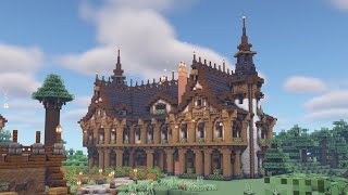 Fantasy Small Library (PART 2) - Minecraft Build Process