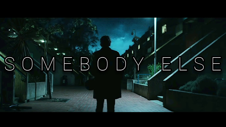 Somebody Else Instrumental version - Instrumental performance video thumbnail