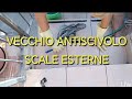Come sostituire le strisce antiscivolo delle scale esterne