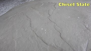 Chisel Slate Texture Mats, Pads, Skins, Floppys, & Tools for Decorative Concrete