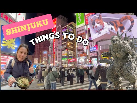 Shinjuku, Tokyo [Travel Guide For Beginners]