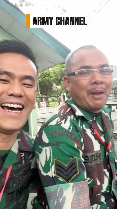KETIKA KETEMU SENIOR YANG LATAH😂 #tniad #bravotni #tniindonesia #prajurittni #armychannel