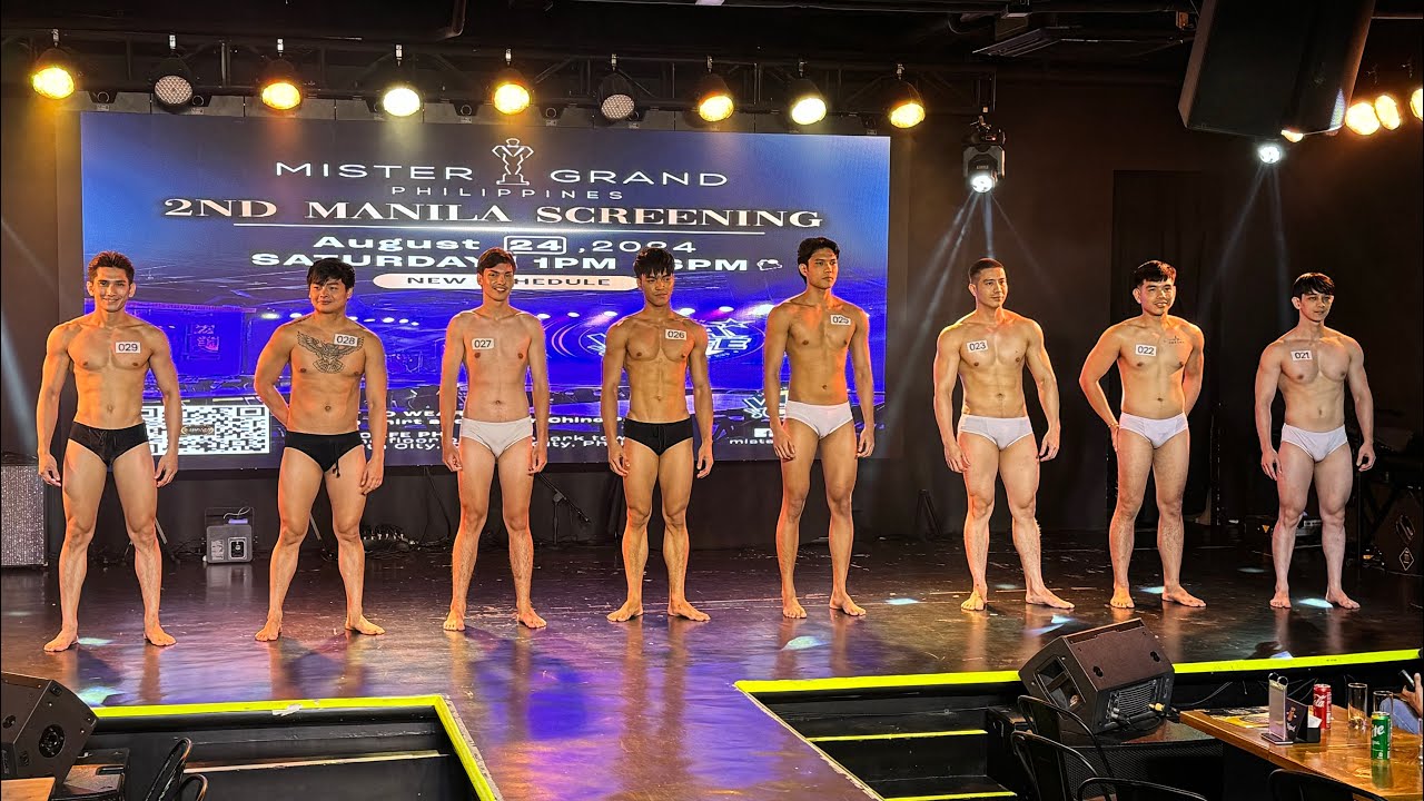 MISTER GRAND PHILIPPINES 2024- 2ND MANILA SCREENING | 2ND BATCH IN SWIMWEAR