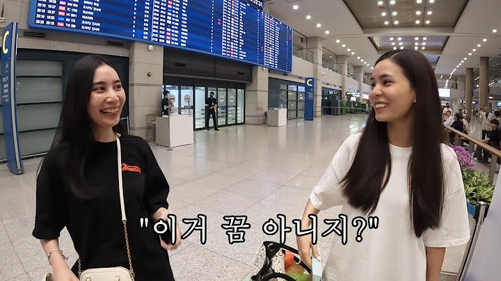 베트남 직원들이 꿈에 그리던 한국에 도착했습니다! 행복함을 감출 수 없는 하와 탄