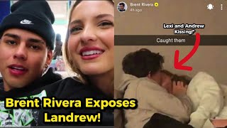 Brent Rivera Exposes Lexi Rivera & Andrew Davila Kissing?
