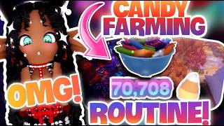 HOW I GOT 70,000 CANDIES FAST! || How To GET Candy Fast In Royale High! QUICK Candy Farming Routine! screenshot 4