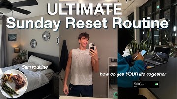 SUNDAY RESET ROUTINE: 5am Mornings, Deep Cleaning, Getting into Routine & Workouts