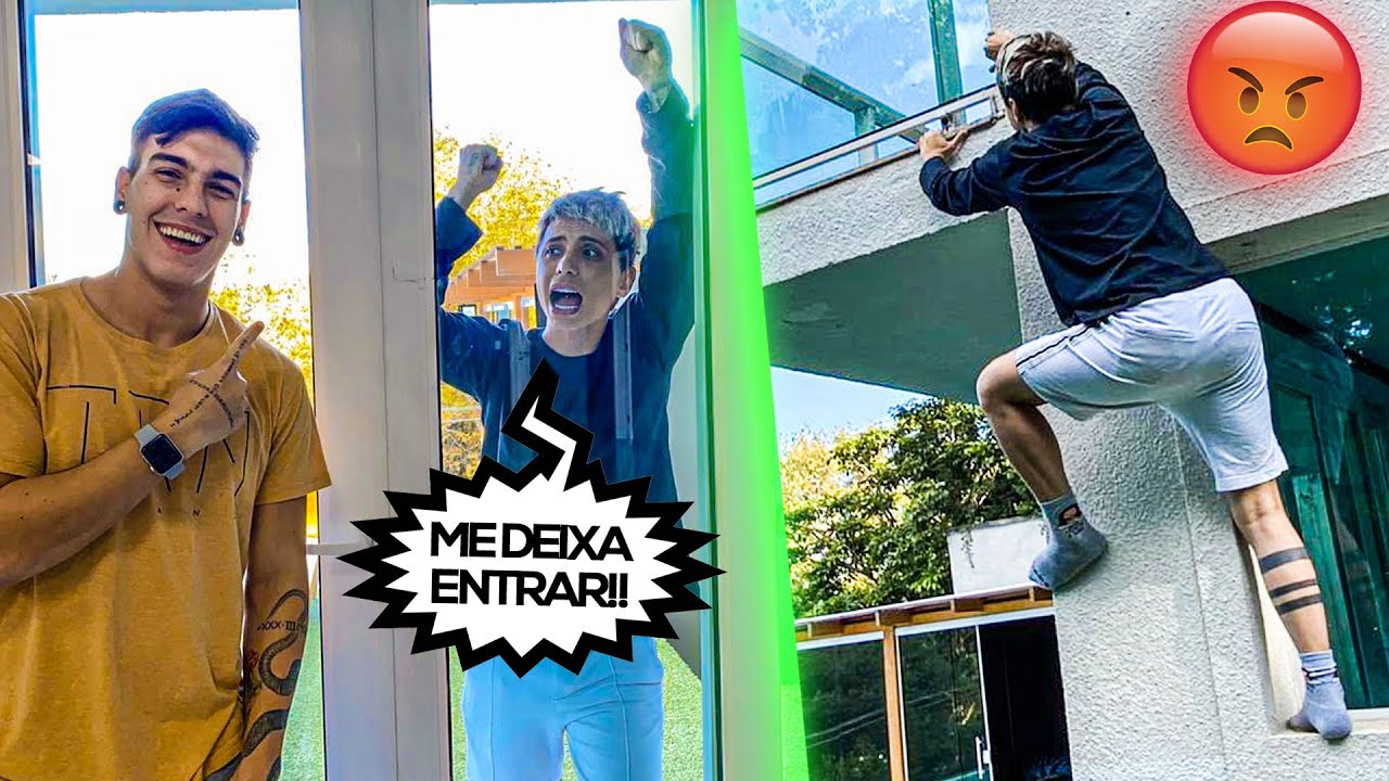 TRANQUEI MEU NAMORADO PRA FORA DE CASA POR 24 HORAS