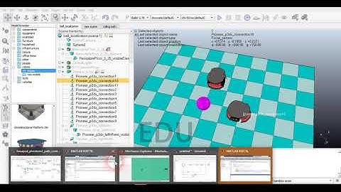ball localization in V-rep with Matlab