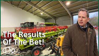 £250 Farming Bet Settled! Did The Combines Fit in The Shed of Dreams?
