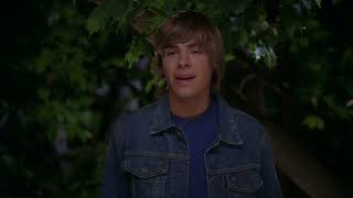 moments in hsm where you can hear zac efron's vocals