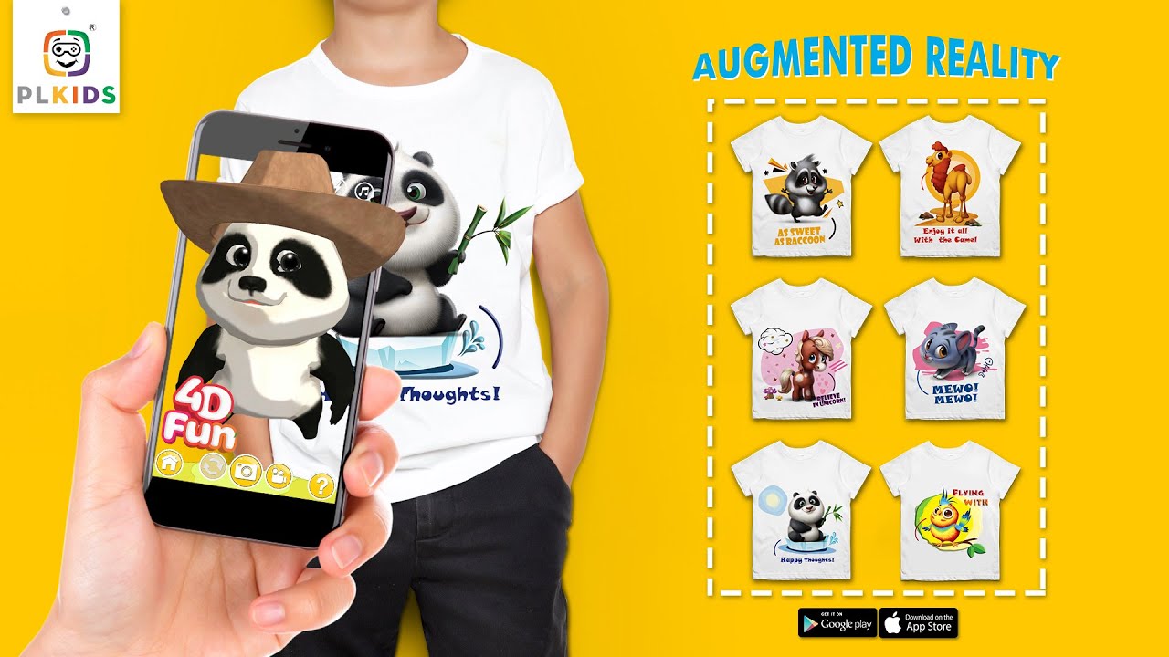 ideas for creating augmented reality T-shirts -