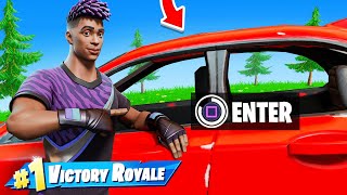 Fortnite ADDED ME into the GAME! (Cars Update)