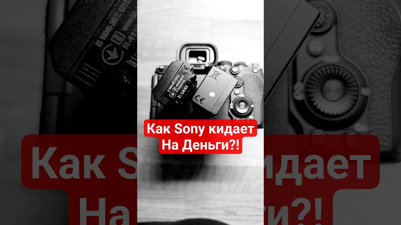 Как Sony кидает тебя на деньги? Sony a7r vi