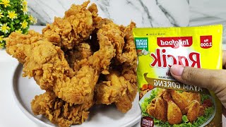 Crispy fried chicken with Indofood's mixed spices can be this CRISPY